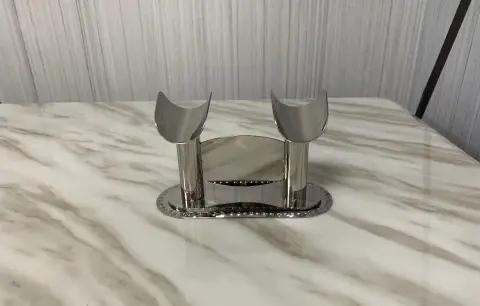 不锈钢U托锤点边话筒架
