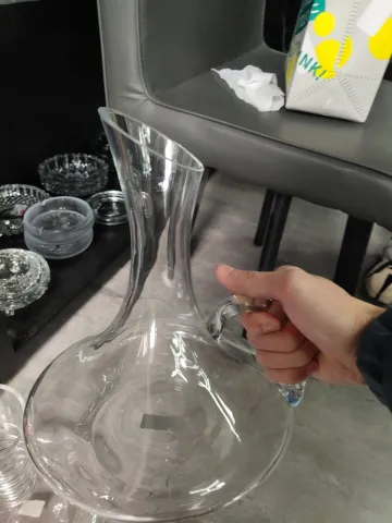 醒酒器系列 - 带把斜口醒酒器