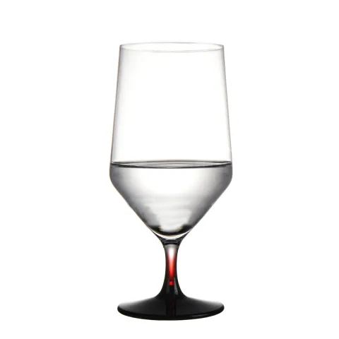 红黑水晶红酒杯 - AT391-450ml-R