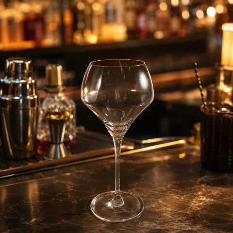 玻璃 锥形红酒杯