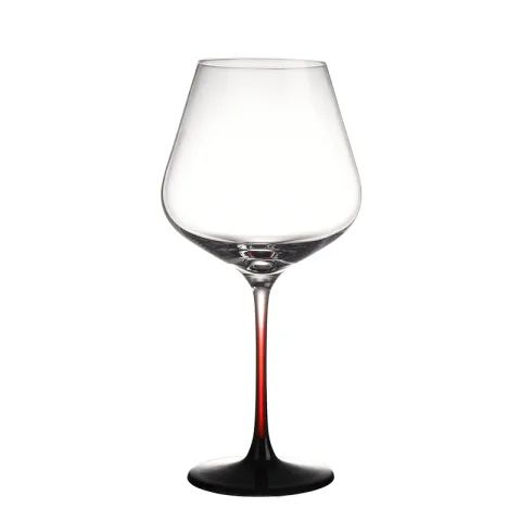 红黑水晶红酒杯 - AT390-500ml-R