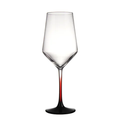 红黑水晶红酒杯 - AT391-420ml-R