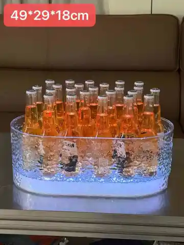椭圆形冰纹冰桶