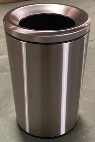 双层圆形垃圾桶 - 客房10L
