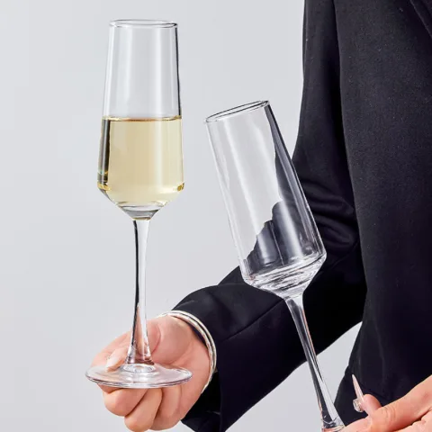 玻璃 收口香槟杯