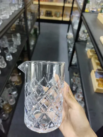 玻璃网格调酒壶