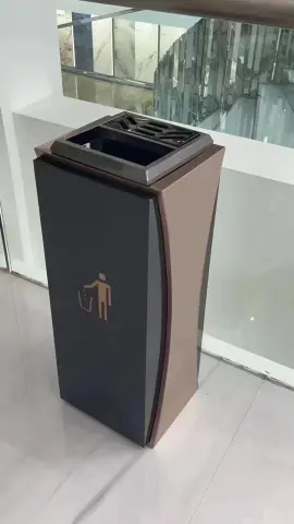 走廊垃圾桶 - 铂锐黑金