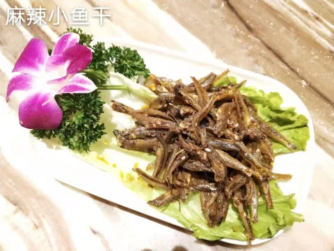 海鲜水产类 - 香辣小鱼干