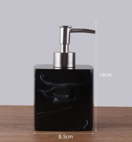 大理石纹-洗手液瓶 - 400ml【方形】
