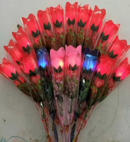 发光玫瑰花