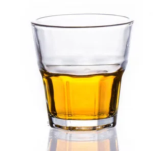 玻璃八角杯