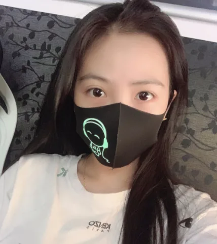 荧光口罩