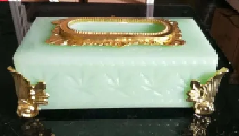 新款陶瓷高档纸巾盒