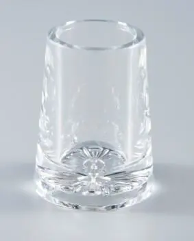 亚克力圆形果叉杯