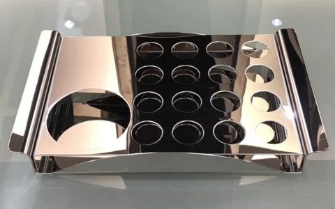 不锈钢摆台套装系列 - 16头壶孔子弹杯架