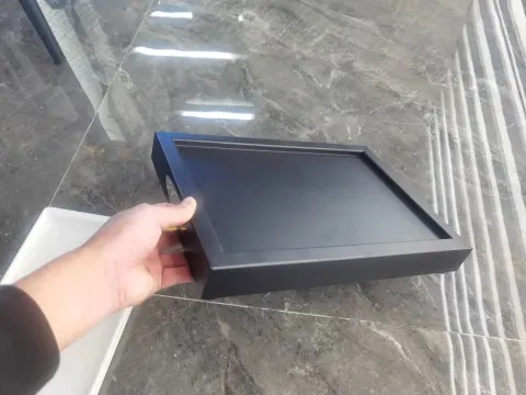 长方果盘 烤漆架