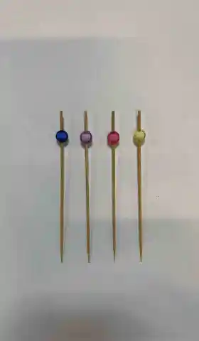 木质 圆球果针