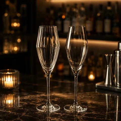 菱形 香槟杯