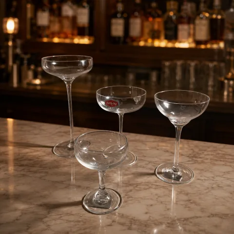 玻璃 复古塔鸡尾酒杯