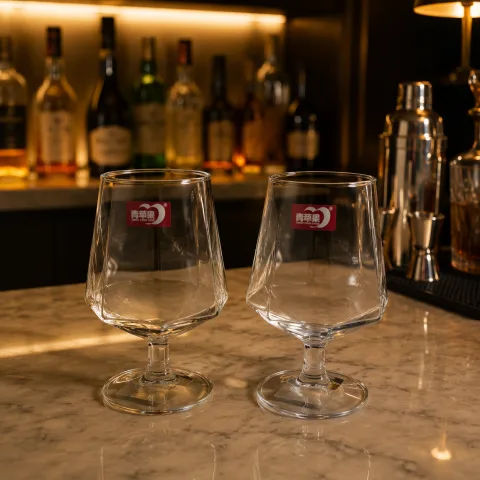 玻璃 钻石红酒杯