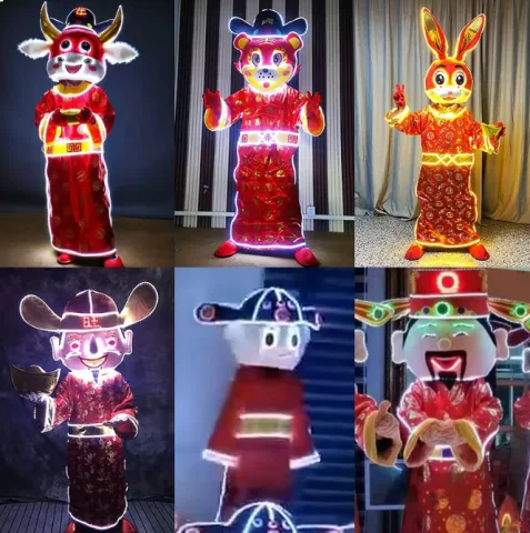 夜场发光服 - 23号款 财神款