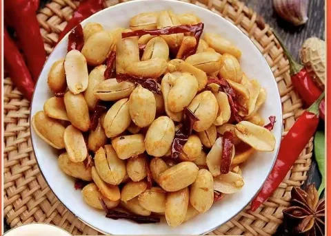 休闲零食类 - 麻辣花生米2.5kg