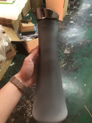 电镀盖 腰形壶 - 喷砂黑1.6L